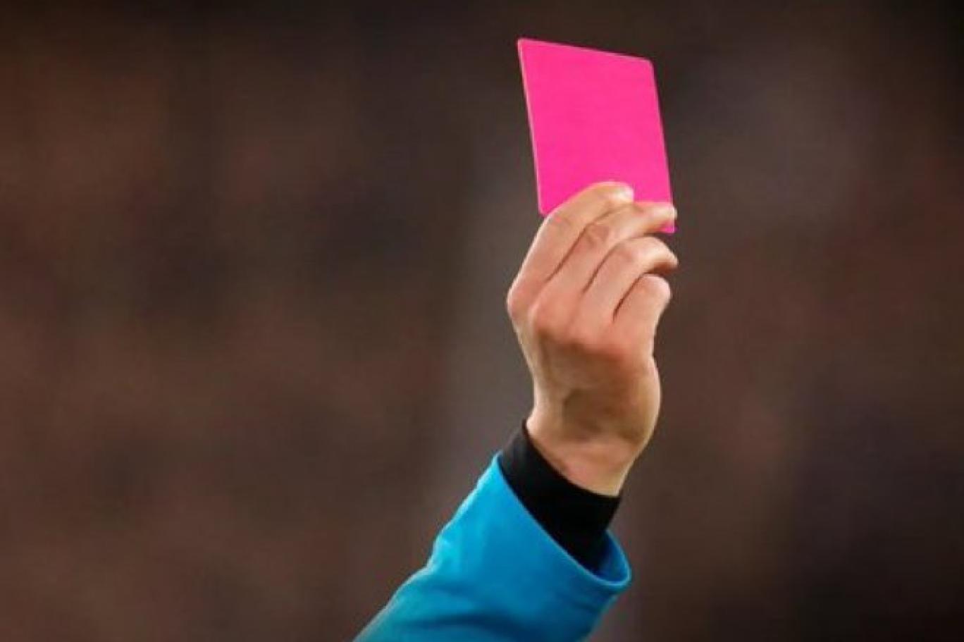 The pink card will appear for the first time in Copa America